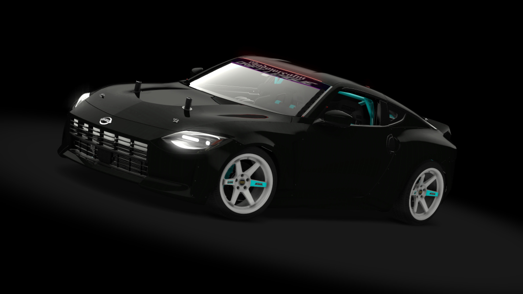 SRDL Pro Nissan 400z, skin 3_black