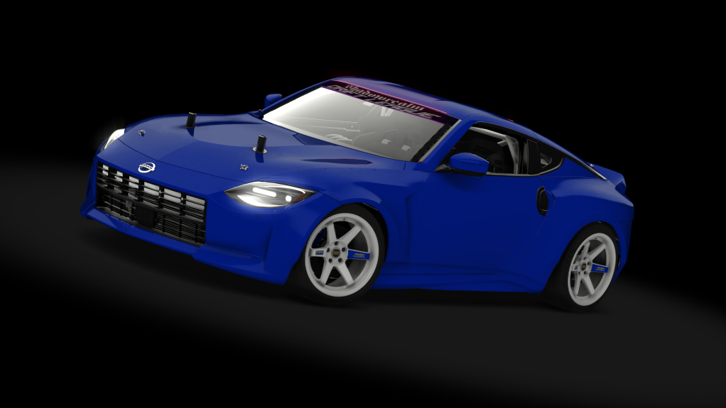 SRDL Pro Nissan 400z, skin 4_blue