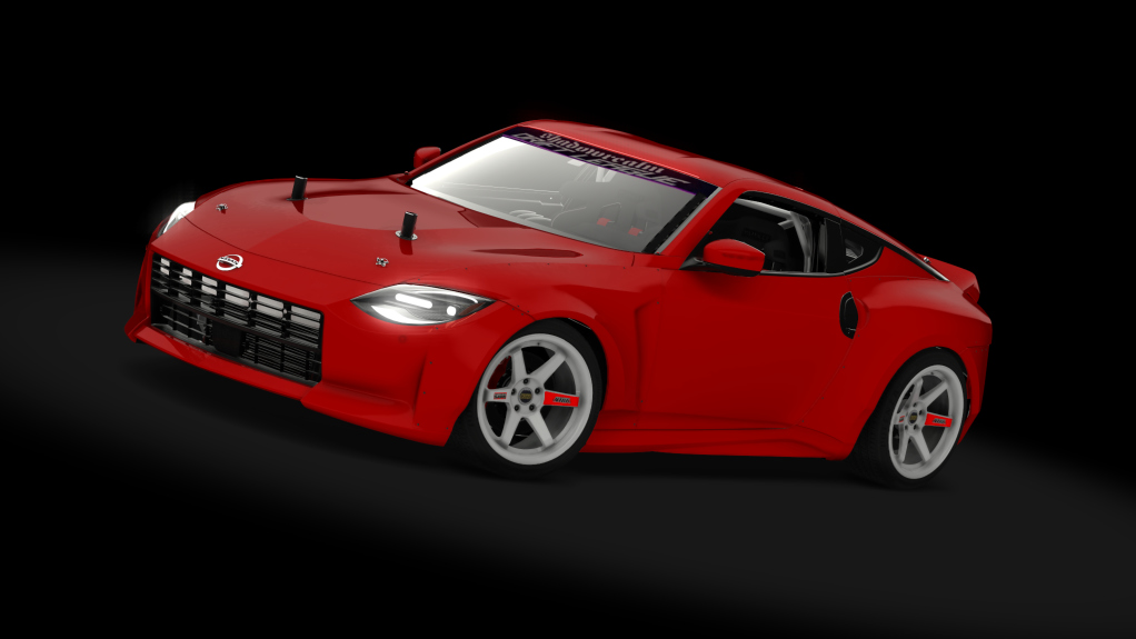 SRDL Pro Nissan 400z, skin 7_red