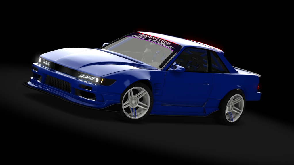 SRDL Pro Nissan S13, skin 3_blue