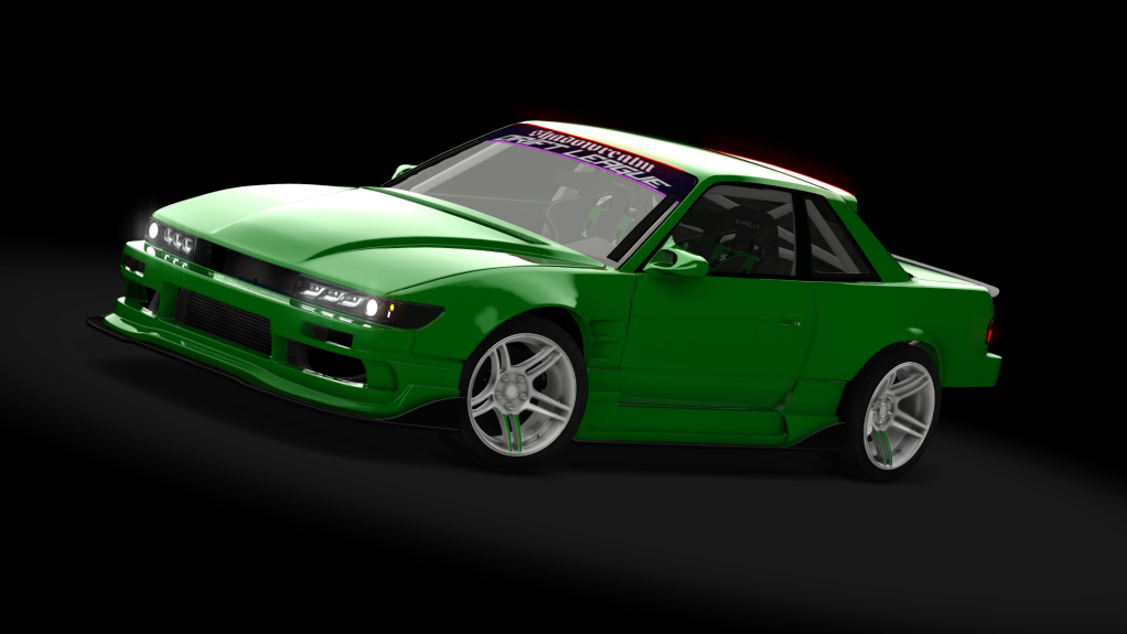 SRDL Pro Nissan S13, skin 5_green