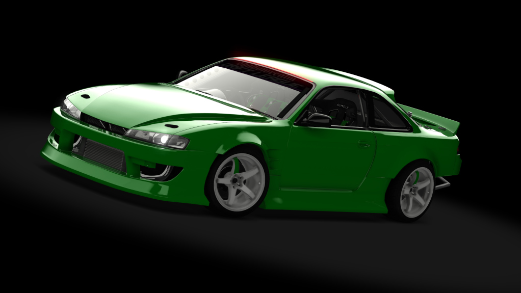 SRDL Pro Nissan S14, skin 5_green