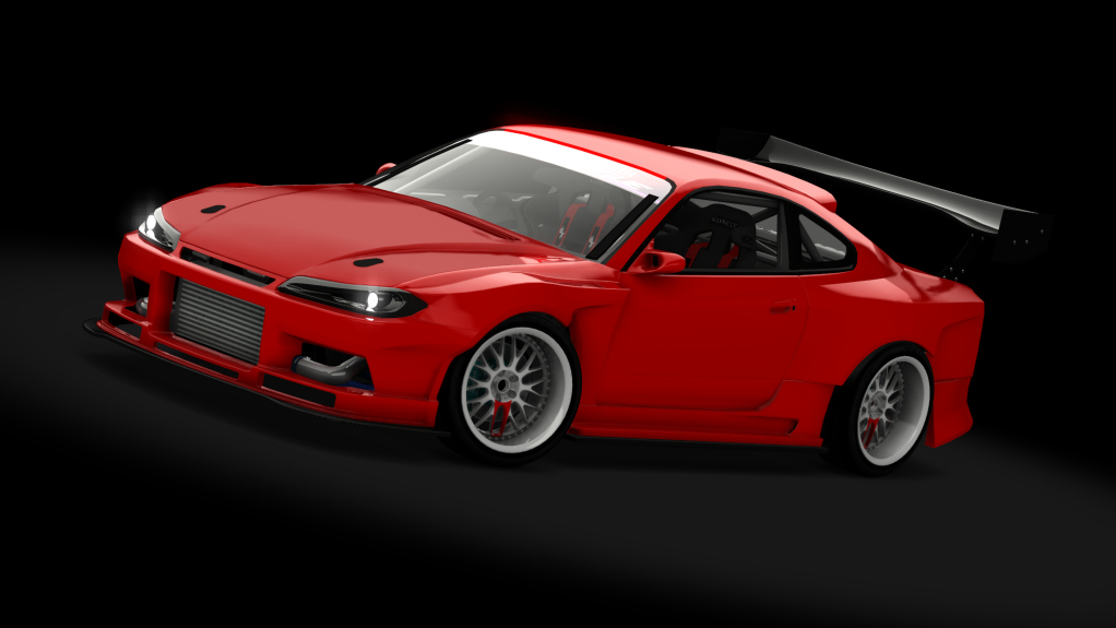 SRDL Pro Nissan Silvia S15, skin 6_red