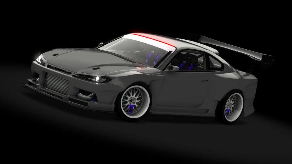 SRDL Pro Nissan Silvia S15, skin 7_grey