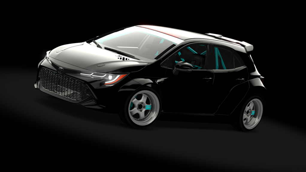 SRDL Pro Toyota Corolla, skin 3_black