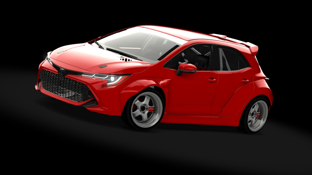 SRDL Pro Toyota Corolla, skin 7_red
