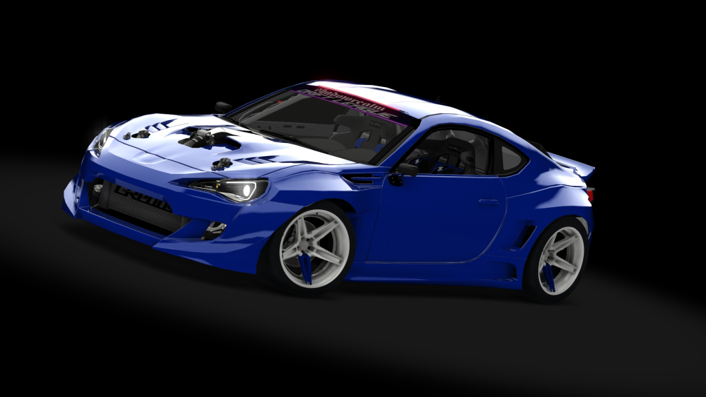SRDL Pro Toyota GT86, skin 4_blue