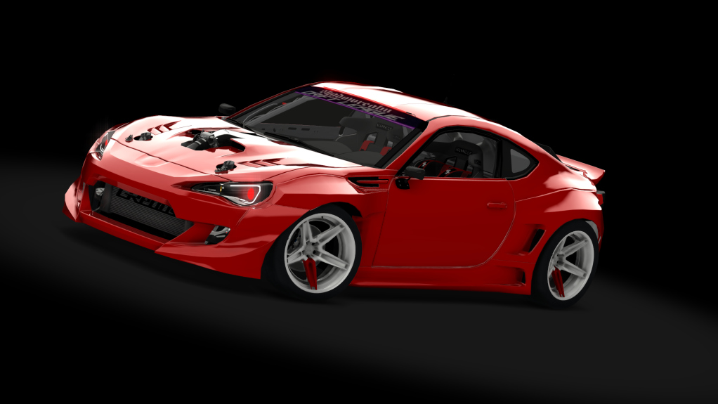 SRDL Pro Toyota GT86, skin 7_red