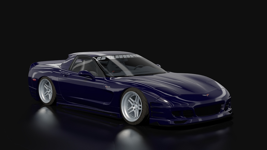 SWARM || LHD Victor C5 Z06 V3 Beta, skin Midnight Blue