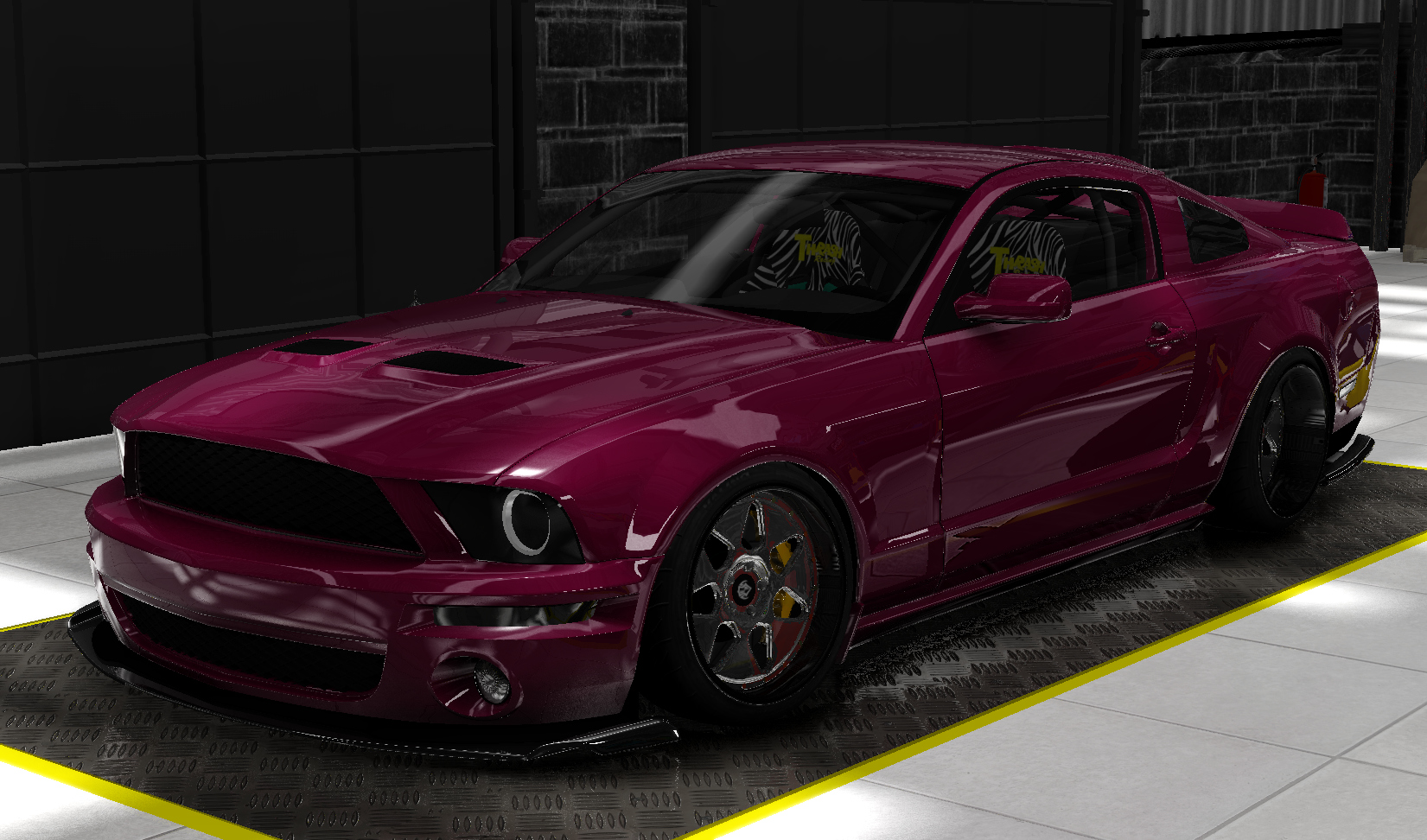 Ford Mustang S197 / The Usual Suspects Drift Server