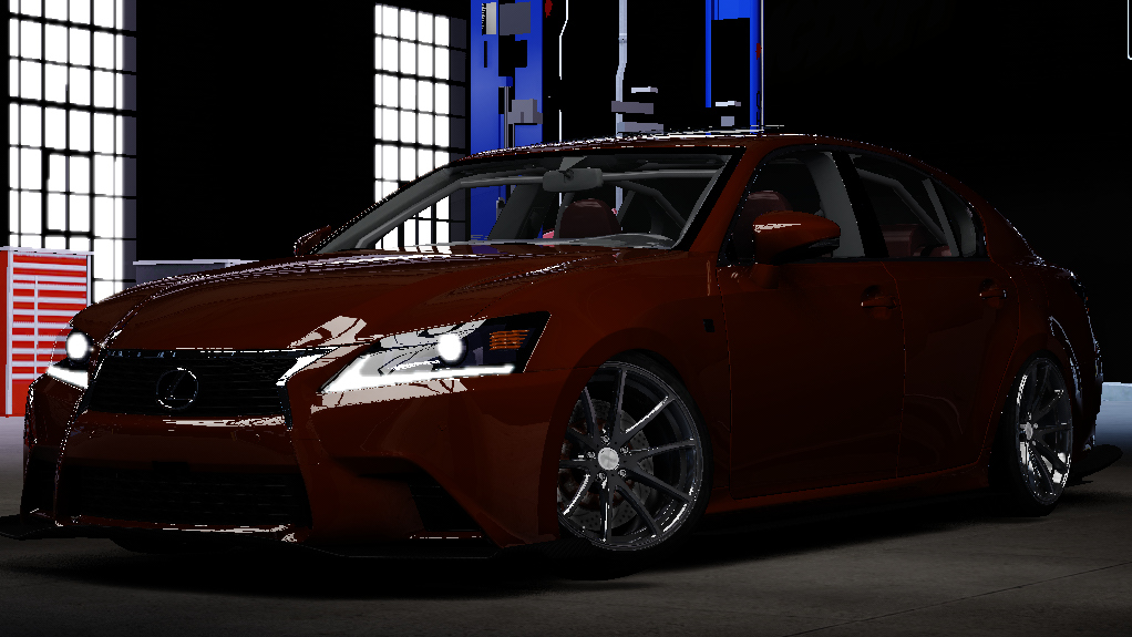 Lexus GSF Drift, skin brown