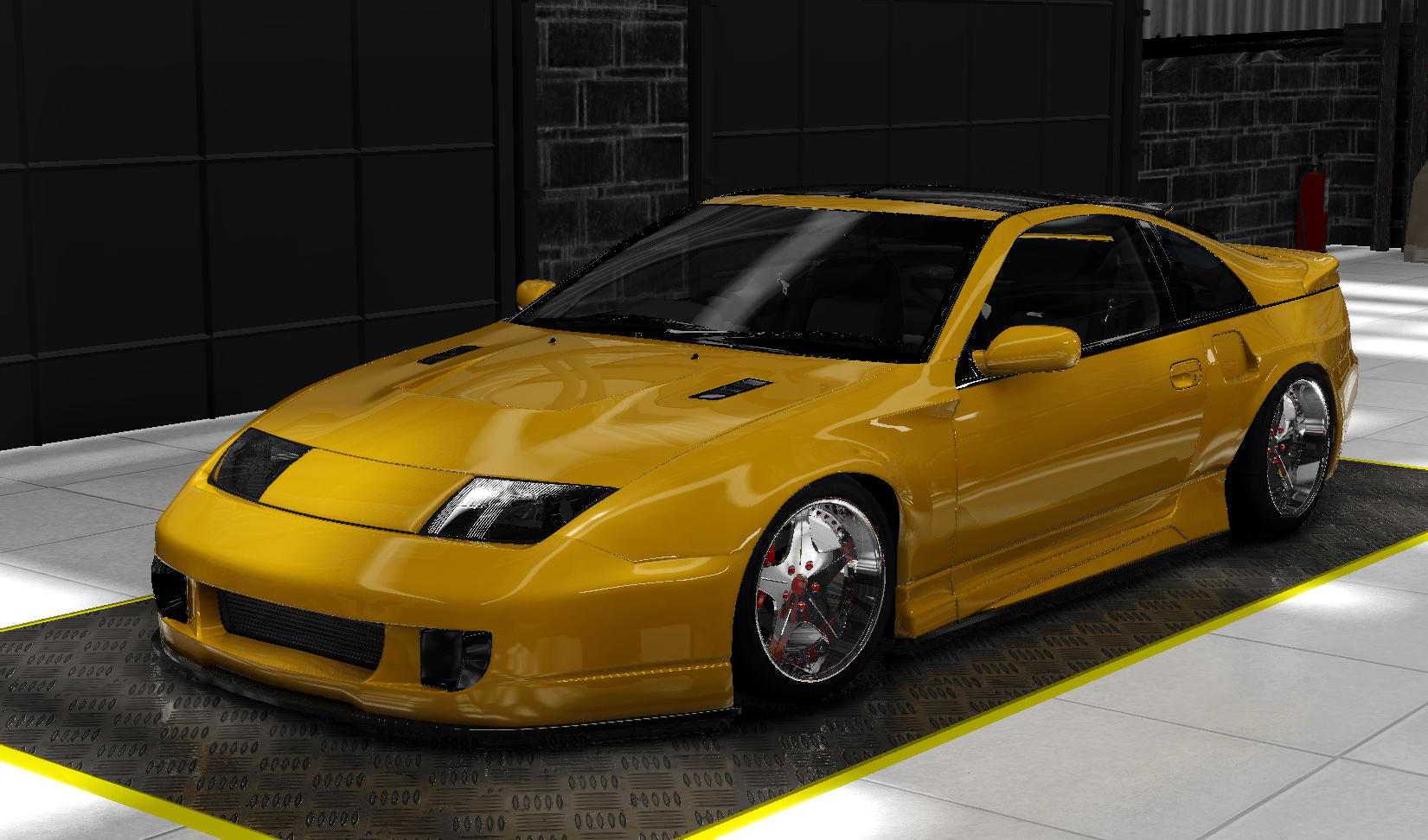 Nissan 300ZXDrift, skin vivid_yellow