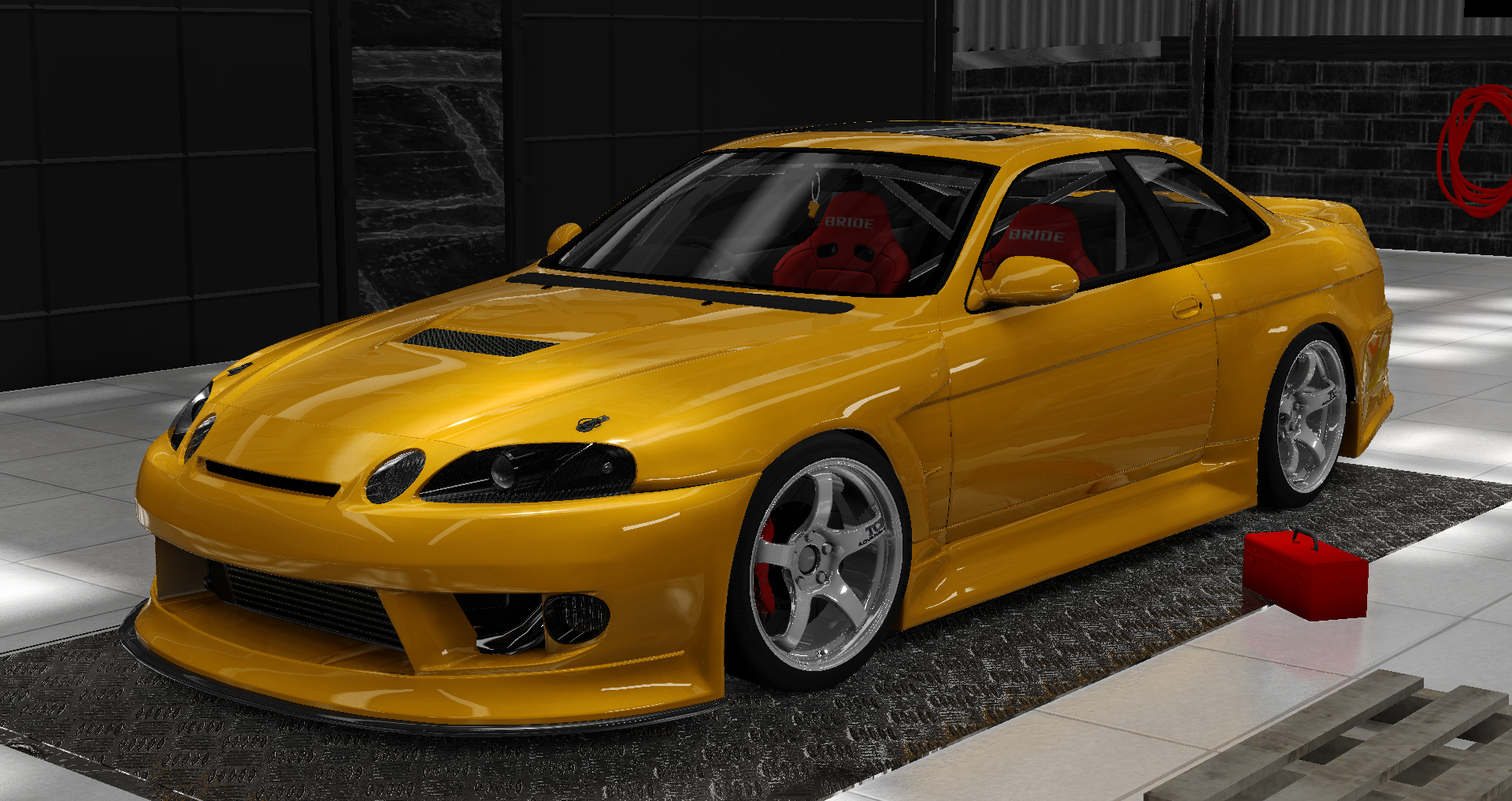 Vertex Ridge Toyota Soarer Drift, skin vivid_yellow