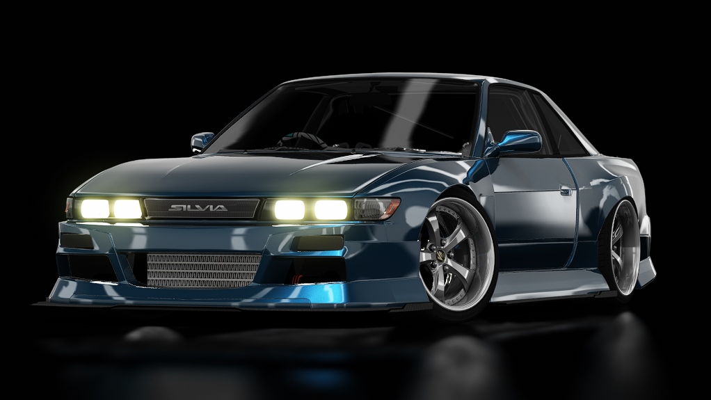 Nissan Silvia S13 Spirit Rei TCL, skin sb_blue