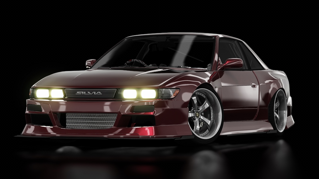 Nissan Silvia S13 Spirit Rei TCL, skin sb_red