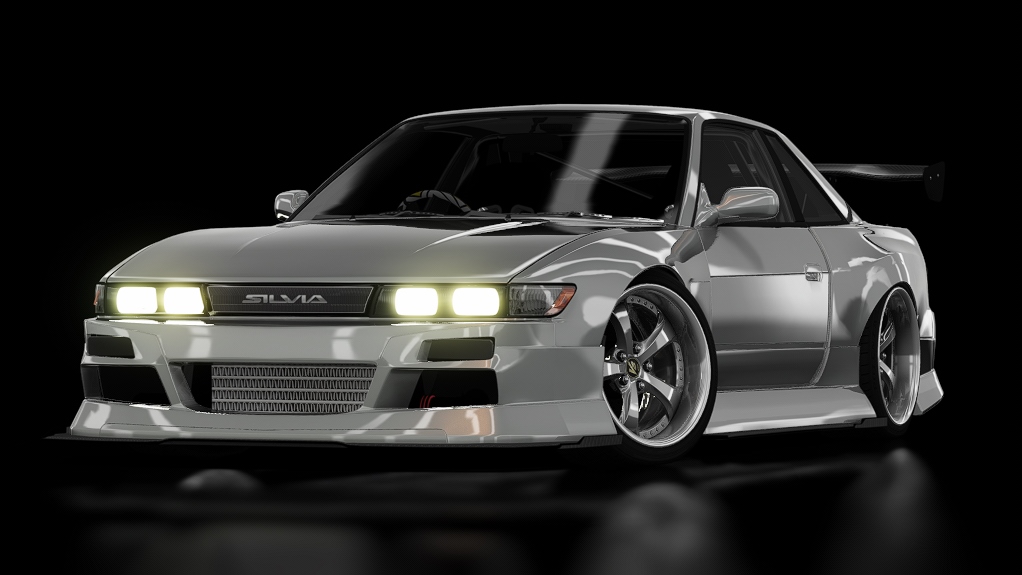 Nissan Silvia S13 Spirit Rei TCL, skin sb_white