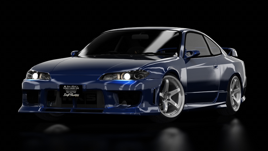 Nissan Silvia S15 Spec-R TCL, skin sb_blue_b