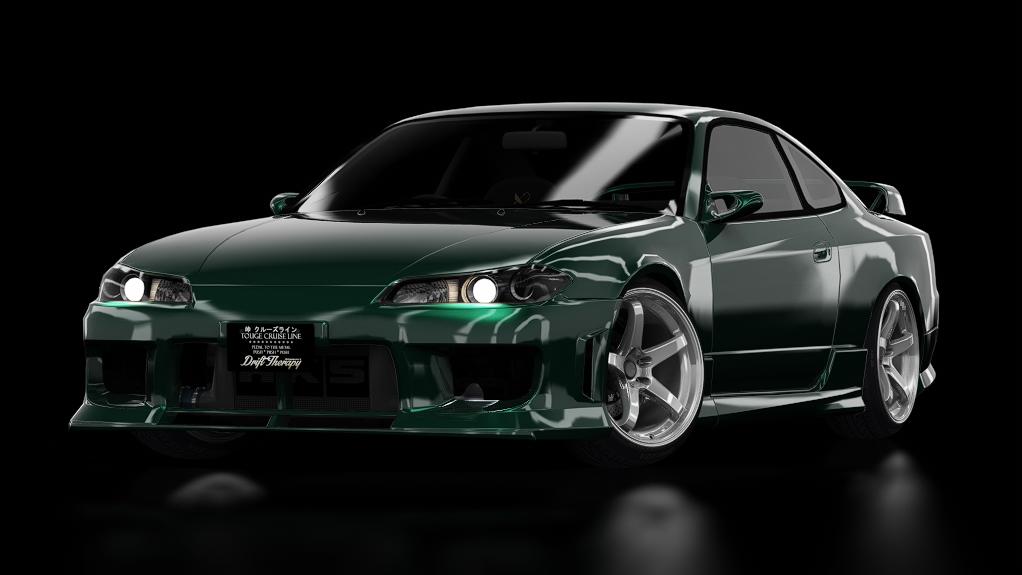 Nissan Silvia S15 Spec-R TCL, skin sb_green