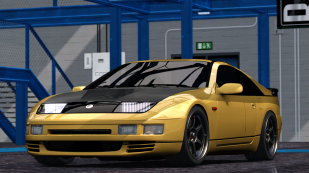 ⭐TNT Nissan Fairlady 300ZX⭐, skin YELLOW