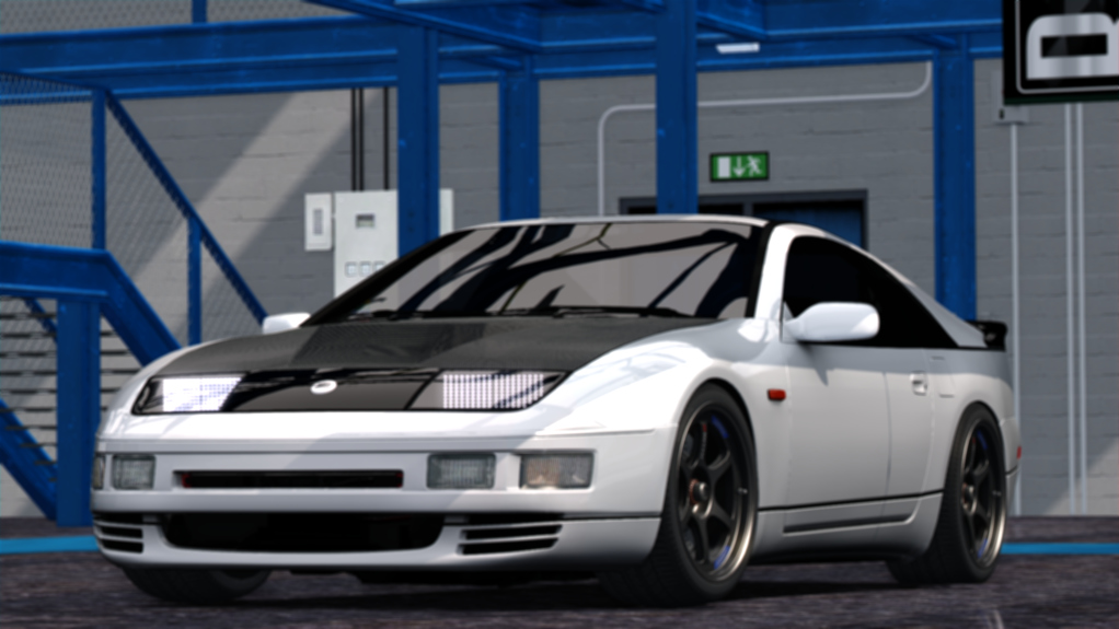 ⭐TNT Nissan Fairlady 300ZX⭐, skin mn_white