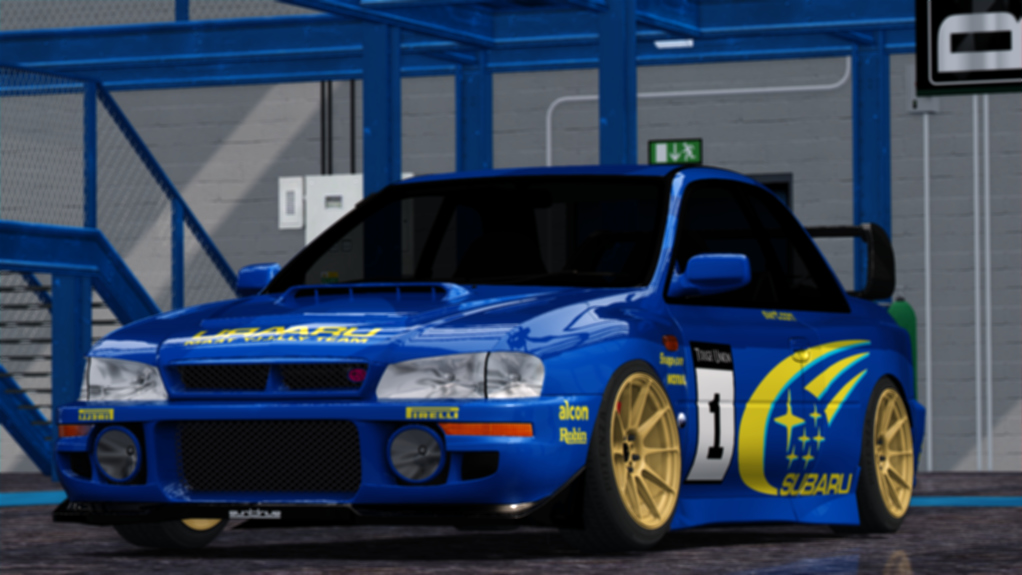 ⭐TNT Subaru Impreza GC8F WRX STi⭐, skin rally_sti