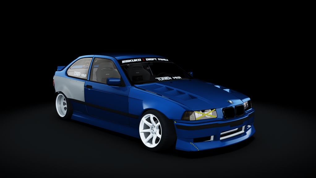 Eskuko Missile E36 compact, skin Blue