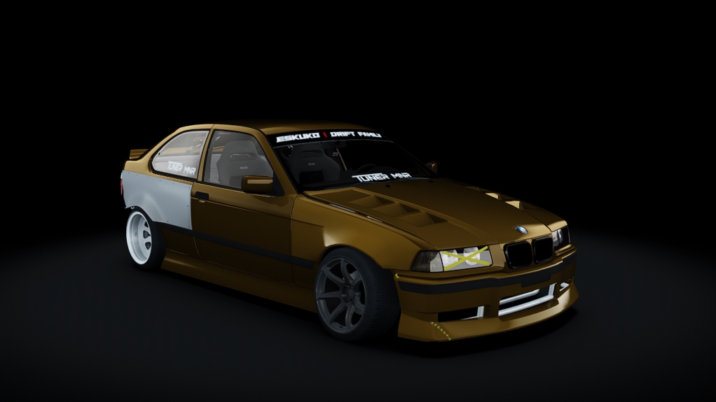 Eskuko Missile E36 compact, skin Brown