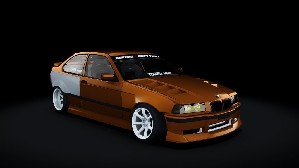 Eskuko Missile E36 compact, skin Orange