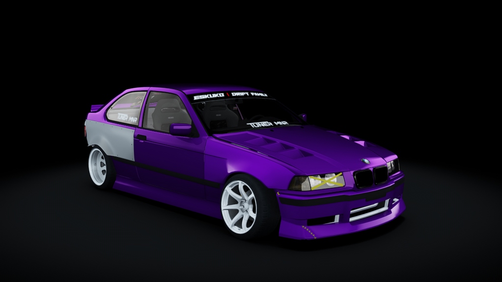 Eskuko Missile E36 compact, skin Purple