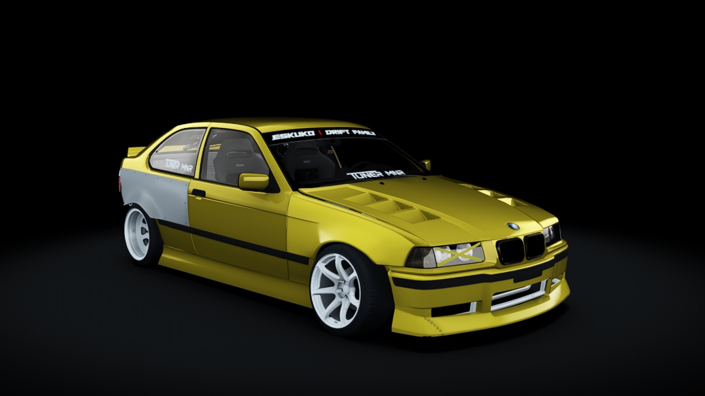 Eskuko Missile E36 compact, skin Yellow