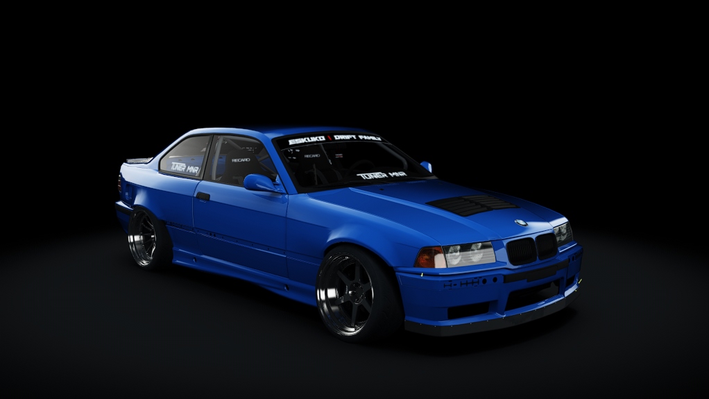 Eskuko Missile E36 coupe, skin Blue