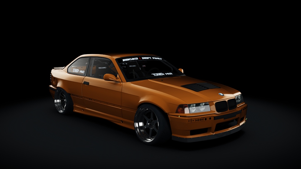 Eskuko Missile E36 coupe, skin Orange