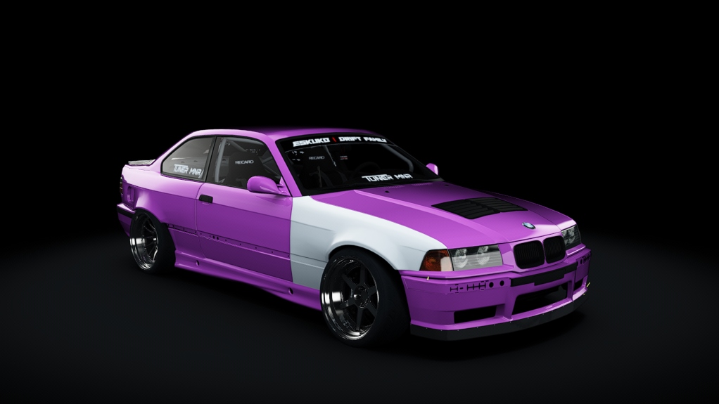 Eskuko Missile E36 coupe, skin Pink&White