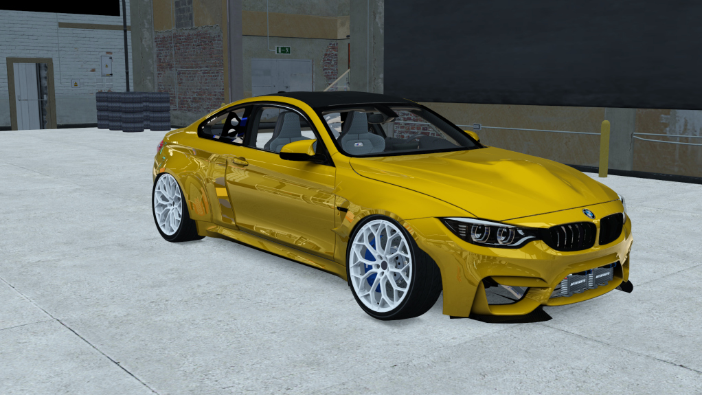 TUS BMW M4, skin GOLD