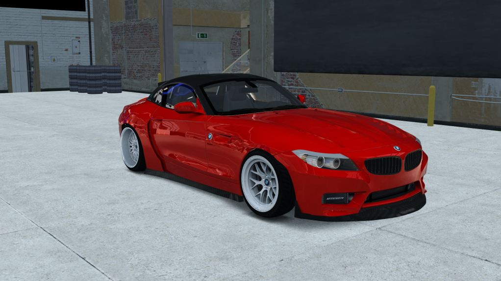 TUS BMW Z4, skin crimson_red
