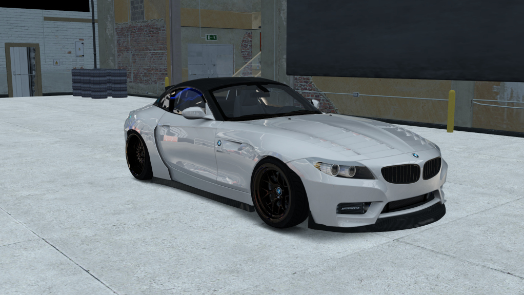 TUS BMW Z4, skin orion_silver_metal
