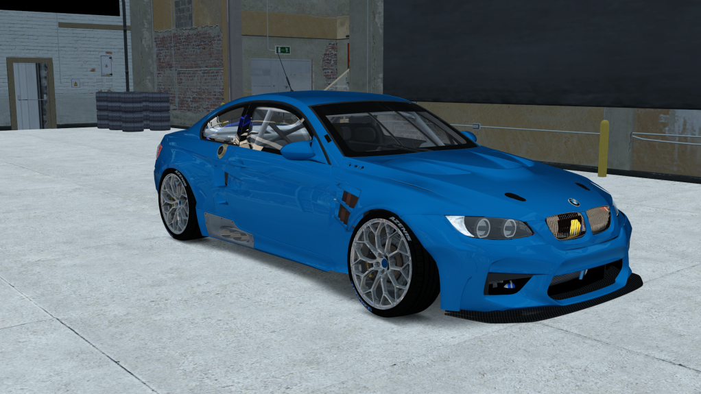 VDC BMW M3 E92 Chris Walker, skin another blue