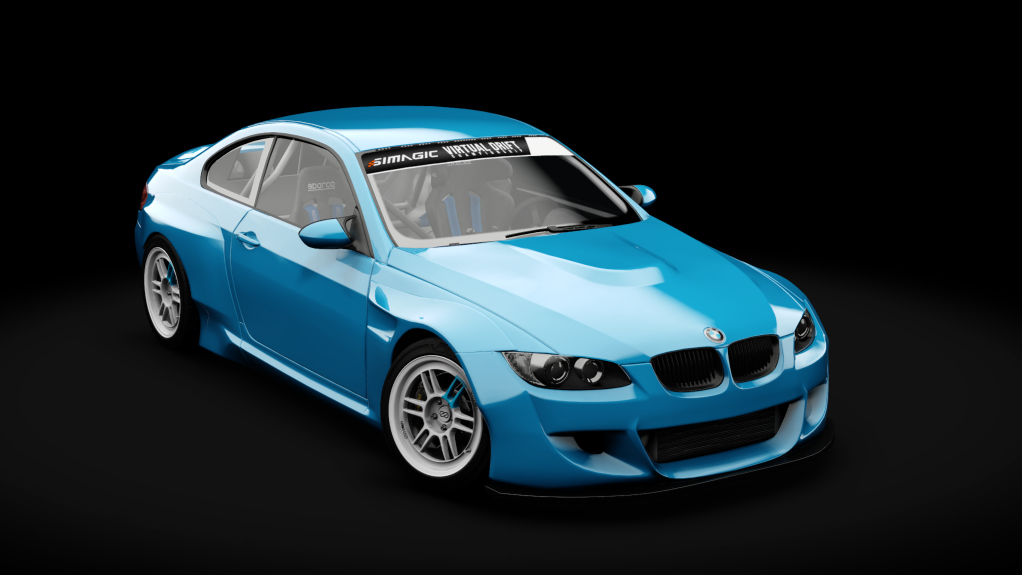 VDC BMW E92 M3 Public 2.0, skin Laguna_Seca_Blue
