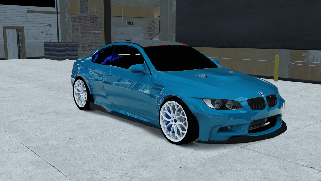 VDC BMW M3 E92 Andrew Kozora, skin Blue