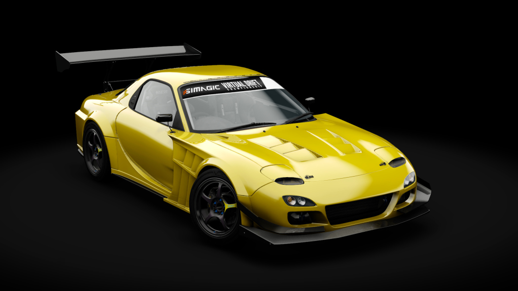 VDC Mazda RX-7 FD3S 20B Public 2.0, skin 03_competition_yellow