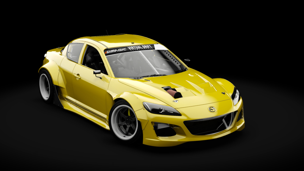 VDC Mazda RX-8 Public 4.0, skin 02_competition_yellow