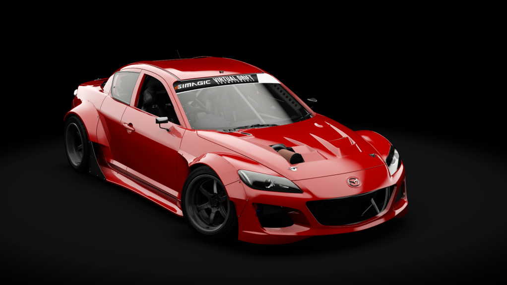VDC Mazda RX-8 Public 4.0, skin 04_blaze_red