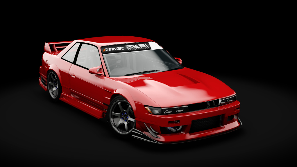 VDC Nissan Silvia PS13 Public 2.0, skin 01_active_red