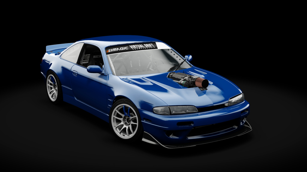 VDC Nissan Silvia S14 Zenki 4.0, skin 00_bayside_blue