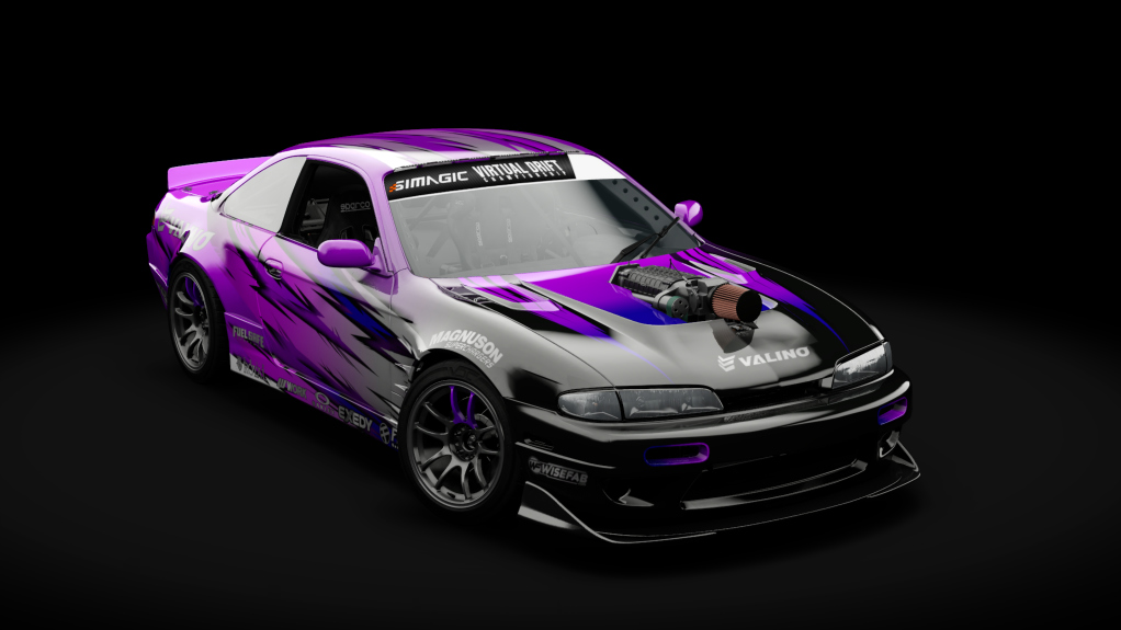 VDC Nissan Silvia S14 Zenki 4.0, skin VDC_Andreas_Purple