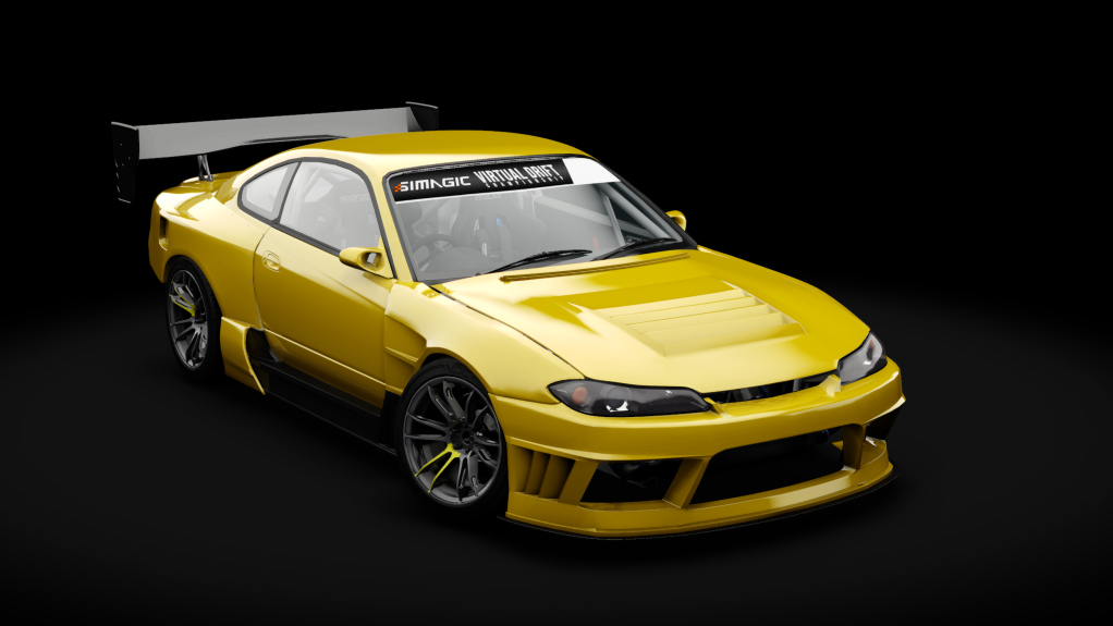 VDC Nissan Silvia S15 Public RB28 3.0, skin 04_lightning_yellow