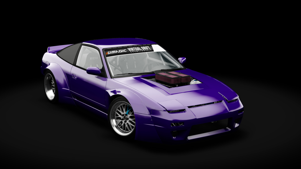 VDC Nissan Silvia RPS13 Public 2.0, skin 07_midnight_purple_ii