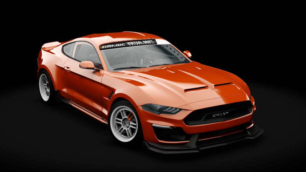 VDC Shelby Mustang Super Snake Public 4.0, skin 14_competition_orange
