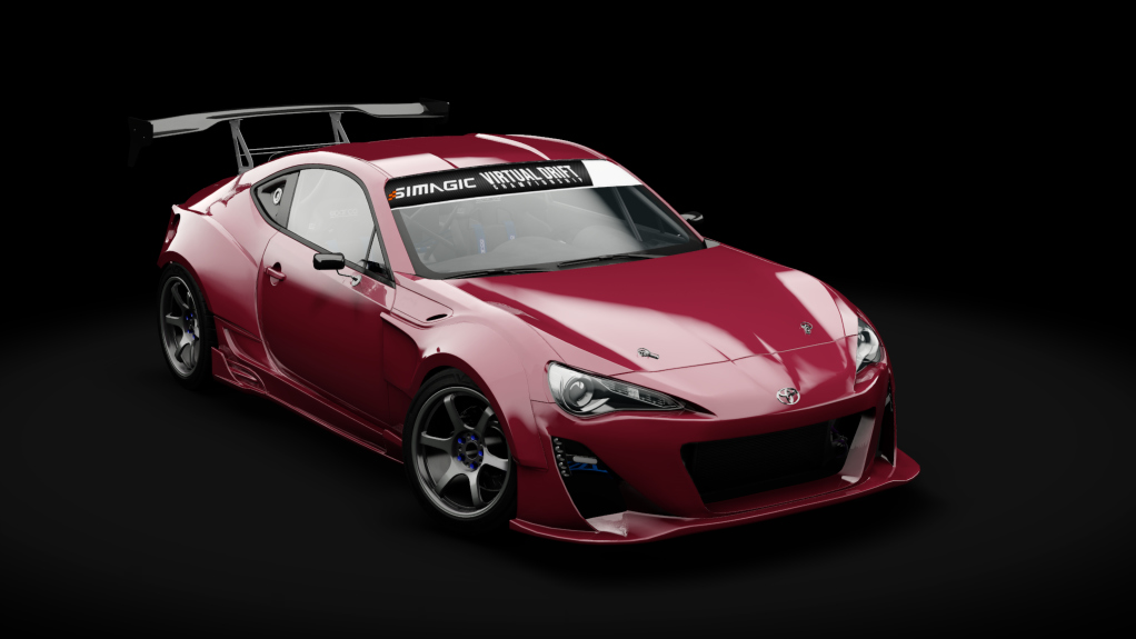 VDC Toyota GT86 Public 2.0, skin ignition_red