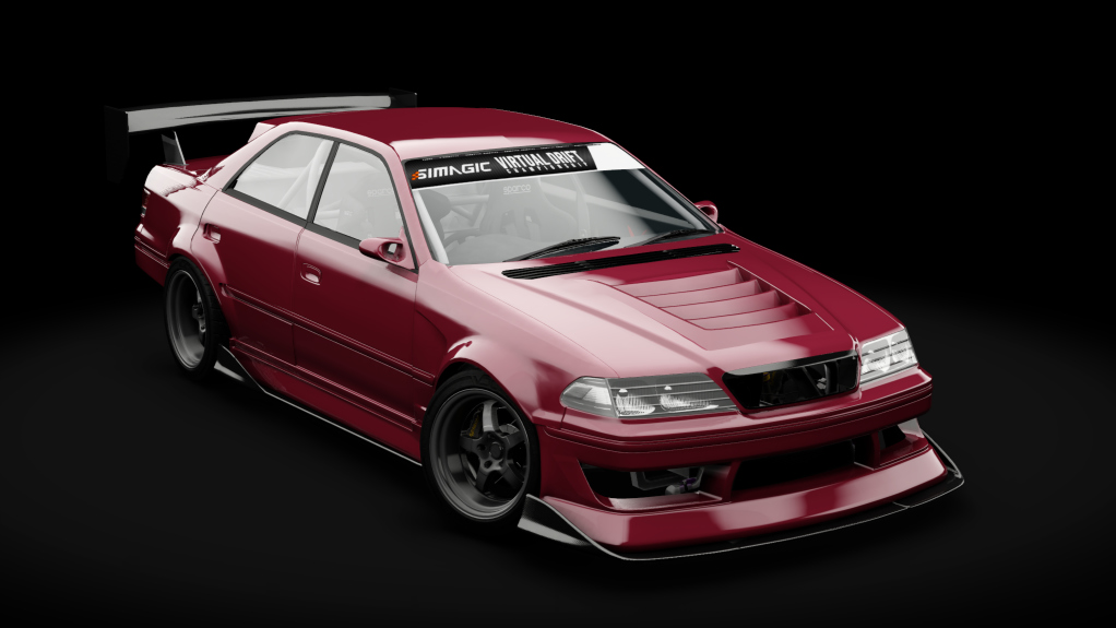VDC Toyota Mark II JZX100 Public 4.0, skin ignition_red